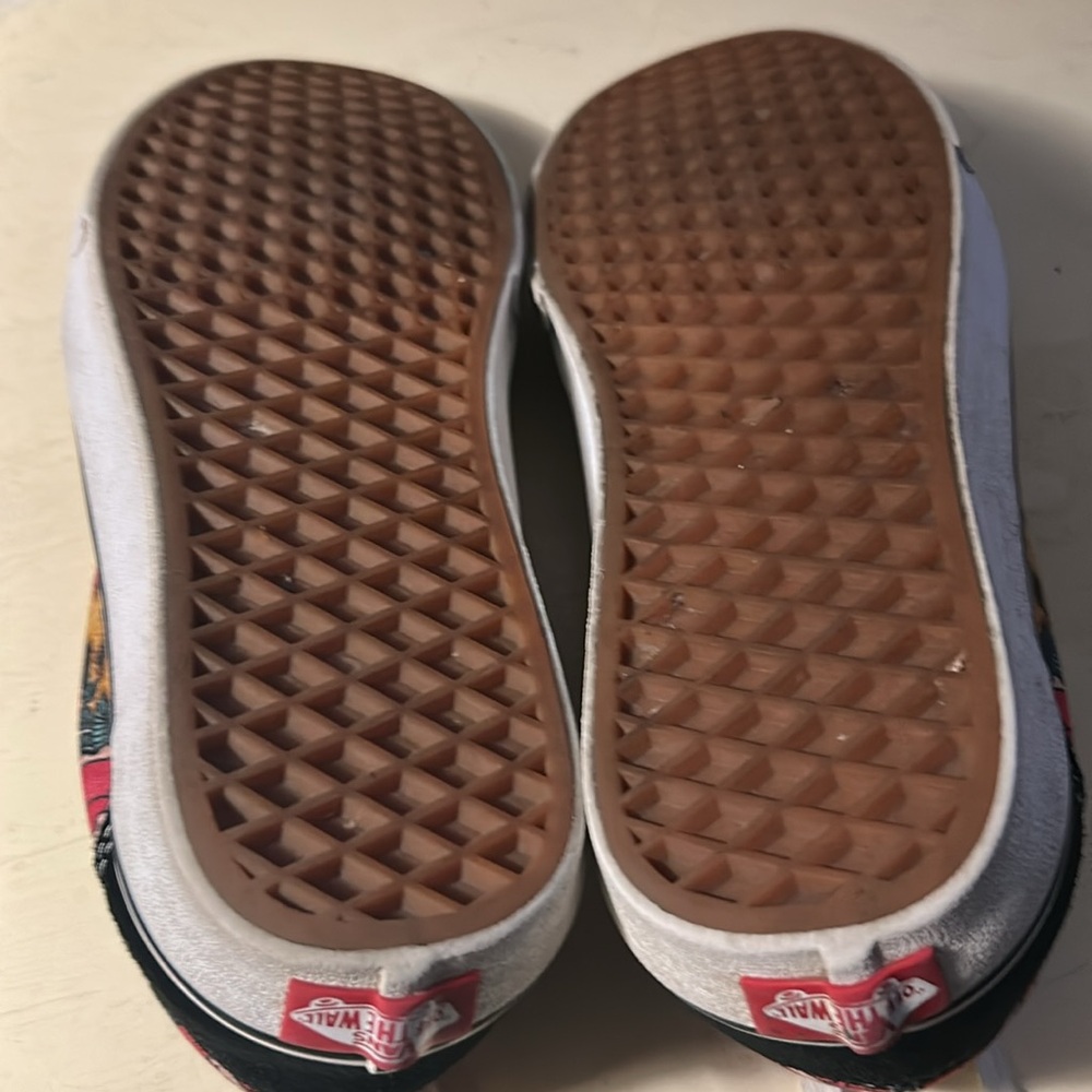 Vans Old Skool Rose Animal Check Sneakers M8.5 W10 - Picture 10 of 11